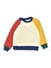 Hanna Andersson 100% Cotton Color Block Yellow Pullover Sweater Size 4 - photo 1