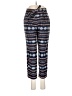 Blush Print Blue Casual Pants Size M - photo 1