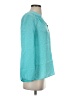 Lilly Pulitzer Teal Long Sleeve Blouse Size XS - photo 4
