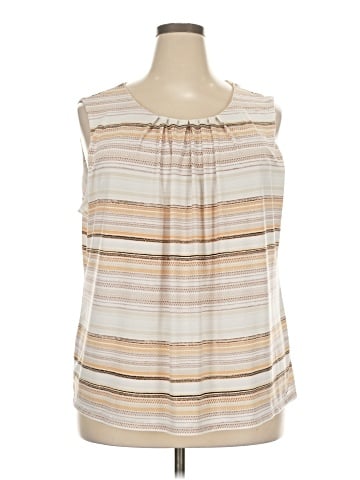 Calvin Klein Sleeveless Blouse (view 1)