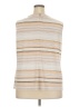 Calvin Klein Tan Sleeveless Blouse Size 3X - photo 2