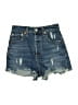 Levi's Blue Denim Shorts Size 24 waist - photo 1