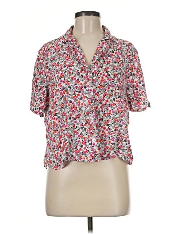 DKNY Short Sleeve Blouse (view 1)