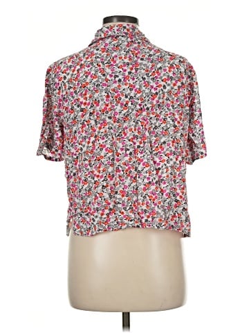DKNY Short Sleeve Blouse (view 2)