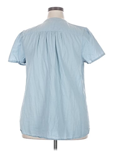 Woman Within Short Sleeve Blouse (view 2)