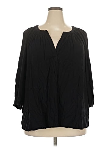 Crown & Ivy 3/4 Sleeve Blouse (view 1)