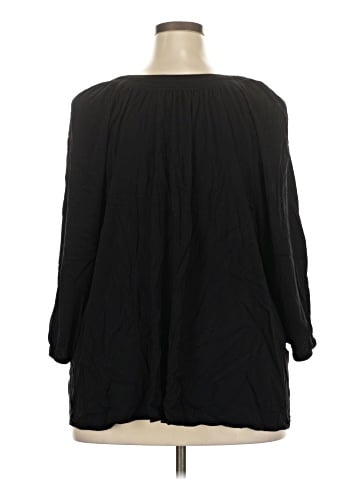 Crown & Ivy 3/4 Sleeve Blouse (view 2)