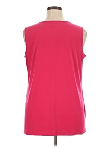 Susan Graver Sleeveless T-Shirt (view 2)