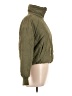 Ci Sono Solid Green Jacket Size L - photo 4
