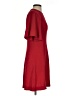 Sandro Solid Burgundy Casual Dress Size XS (estimated) - photo 4