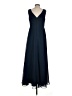 JJ's House 100% Polyester Blue Casual Dress Size S (estimated) - photo 2