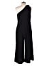 RACHEL Rachel Roy Solid Black Jumpsuit Size 12 - photo 2