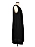 Studio C 100% Polyester Solid Black Casual Dress Size L - photo 4