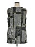 Alfani 100% Polyester Gray Sleeveless Blouse Size XL - photo 2