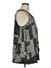 Alfani 100% Polyester Gray Sleeveless Blouse Size XL - photo 4