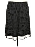 Peter Nygard 100% Polyester Polka Dots Black Casual Skirt Size 22 - photo 1
