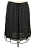 Peter Nygard 100% Polyester Polka Dots Black Casual Skirt Size 22 - photo 2
