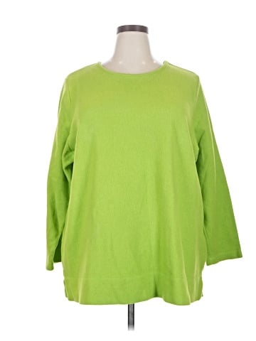 Woman Within Pullover Sweater (view 1)
