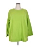 Woman Within Green Pullover Sweater Size 2X - photo 1