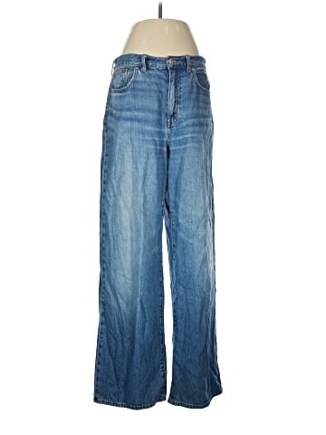 Madewell Superwide-Leg Jeans in Fannin Wash (view 1)