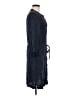 Theory 100% Silk Blue Casual Dress Size M - photo 4