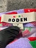 Mini Boden Print Purple Shorts Size 4 - photo 3