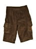 Child of Mine by Carter's 100% Polyester Brown Cargo Shorts Size 0-3 mo - photo 1