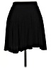 Decree Solid Black Casual Skirt Size L - photo 1