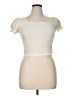Nordstrom Ivory Short Sleeve Top Size XL - photo 1