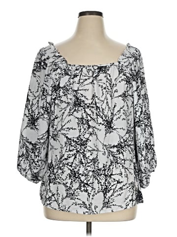 Adrienne Vittadini 3/4 Sleeve Blouse (view 1)