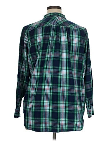 Lands' End Long Sleeve Button-Down Shirt (view 2)