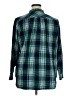 Lands' End 100% Cotton Plaid Green Long Sleeve Button-Down Shirt Size XL - photo 2