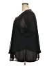 Nina Leonard 100% Polyester Black Short Sleeve Blouse Size 3X - photo 5