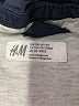 H&M 100% Polyamide Solid Blue Windbreaker Size 7 - 8 - photo 3