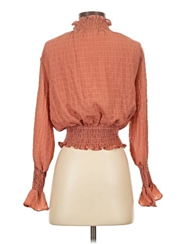 Selfie Leslie Long Sleeve Blouse (view 2)