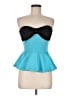 Body Central Teal Sleeveless Top Size M - photo 1
