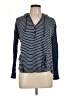 J.Jill Blue Pullover Hoodie Size L - photo 1