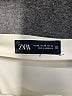 Zara 100% Polyester Solid Ivory Casual Skirt Size XS - photo 4