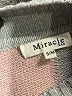 Miracle Color Block Gray Turtleneck Sweater Size S - photo 7