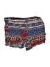 Justice 100% Rayon Paisley Blue Shorts Size 6 - photo 1