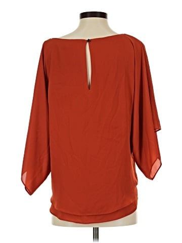 White House Black Market 3/4 Sleeve Blouse (view 2)