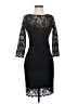 Aidan Mattox Black Cocktail Dress Size 4 - photo 1