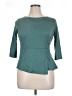 Alchemy 100% Wool Teal 3/4 Sleeve Top Size XL - photo 1