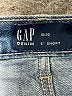 Gap Blue Denim Shorts Size 10 - photo 3