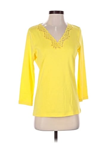 Jones New York Signature 3/4 Sleeve Top (view 1)