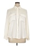 Alfani 100% Polyester Color Block Ivory Long Sleeve Blouse Size XL (petite) - photo 1