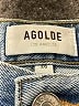 AGOLDE 100% Organic Cotton Color Block Blue Jeans Size 26 waist - photo 7