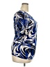 Unbranded Blue 3/4 Sleeve Blouse Size 2X - photo 4