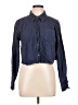 Universal Thread Blue Long Sleeve Button-Down Shirt Size L - photo 1