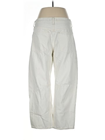 Madewell The Darted Barrel-Leg Jean in Vintage Canvas (view 2)